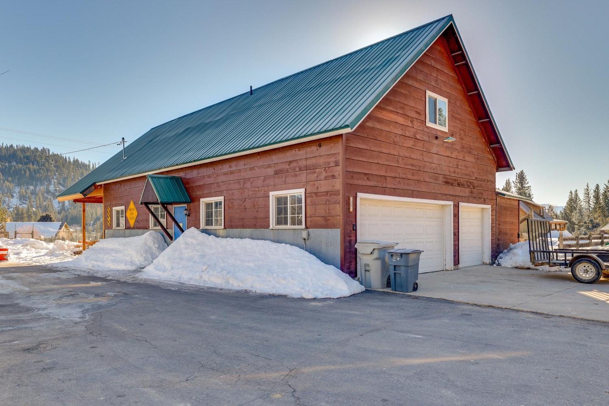 Garden Valley Apartment With Hot Tub And Mtn Views! Crouch Exterior foto